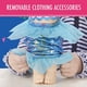 thumbnail image 5 of Muñeca Baby Alive Shimmer 'n Splash con pelo BLD, 5 of 7