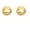 Yellow Gold, 8mm, variant on AVORA 14K White Gold 8mm Polished Ball Stud Earrings
