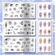 thumbnail image 3 of Placas para estampar uñas con diseño de astrolabio - Juego de 3 placas de acero inoxidable con plantillas para estampar uñas con diseño de luna, estrella y planetas, ideales para salones de manicura., 3 of 7