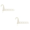 thumbnail image 4 of 2x Ropa Plegable Colgador de Colgilla Colgante Organizador de Ropa Sin Deslizamiento, Estante de Secado en Interiores,, 4 of 9