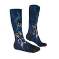 thumbnail image 4 of Lsque Beautiful New Year 2024 Printed Crew Socks Men's Women's LightWeight Thin Casual Calf Socks ,Knee High Socks,Cotton Socks, 4 of 9