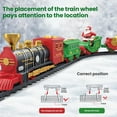 thumbnail image 3 of Electric Train Set, Christmas Train Sets Around the Tree for Kids Boys Ages 4-8 Birthday Gifts, 3 of 8