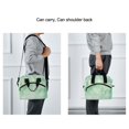 thumbnail image 6 of Lunch Bag Portable Crossbody Meal Bag Cooler Bag Insulated Lunch Bag Food Bag Handheld & Crossbody Design Valentine's Day Green Love, 6 of 6