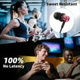 thumbnail image 3 of USB C Headphone for iPhone 15 Pro Max Google Pixel 6a 7a 6 7 8 5 Type C Earphone Hifi Stereo Magnetic Wired Earbuds, 3 of 5