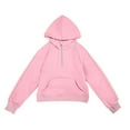 thumbnail image 3 of Posijego Girls Half Zip Hoodies Cute Long Sleeve Pullover Sweatshirts with Thumbholes Pockets Casual Tops, 3 of 4