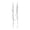 Silver, variant on 1 Pair Women Earrings Infinity Symbol Tassel Long Earrings Cubic Zirconia Inlaid Metal Polished Drop Earrings Jewelry Gift