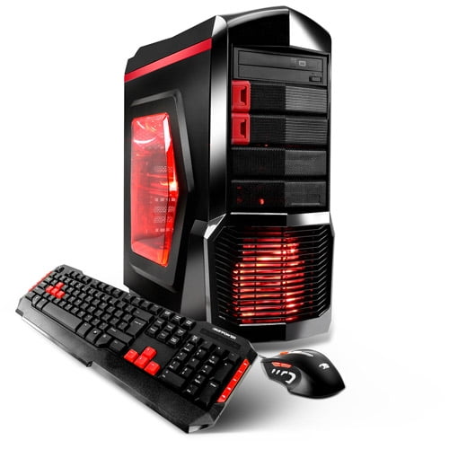 iBUYPOWER Gamer WA583R7 Black Desktop Gaming PC with AMD Eight-Core FX-8320 Vishera Processor, 8GB Memory, 1TB Hard... by iBuypower