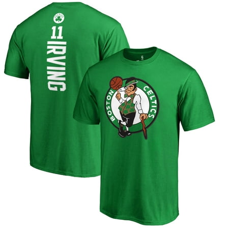Kyrie Irving Boston Celtics Fanatics Branded Backer Name & Number T-Shirt - Kelly