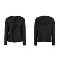 thumbnail image 4 of Puntoco Mujeres Casual Soild Manga Larga Con Capucha Punto Cardigan Suéter Abrigo Outwear Flash Picks Puntoco Puntoco-6634, 4 of 6