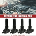 thumbnail image 2 of 4 Pcs Automotive Ignition Coil Fit for Ford Edge 2012-2018 for Ford Focus 2012-2018 No.CM5Z12029A, 2 of 7