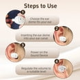 thumbnail image 6 of HIBRIQ Rechargeable Mini Hearing Aids with Charging Case & Noise Cancellation for Seniors HH-1607, 6 of 9