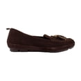 thumbnail image 6 of Naturalizer Betsy Women's Loafers & Slip-Ons Chocolate Bar Suede Size 8 M, 6 of 8