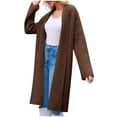 thumbnail image 5 of Winter Dresses for Women 2025 Cardigan Sweaters for Women Womens Long Cardigan Sweaters Chunky Open Front Oversized Slouchy Knit Fall Trendy Coatigan Jackets, 5 of 8