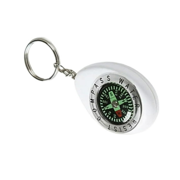 Multicolour Compasses Keychain Backpack Pendant for Camping and Hiking Adventures Outdoor Gadget Survival Accessory