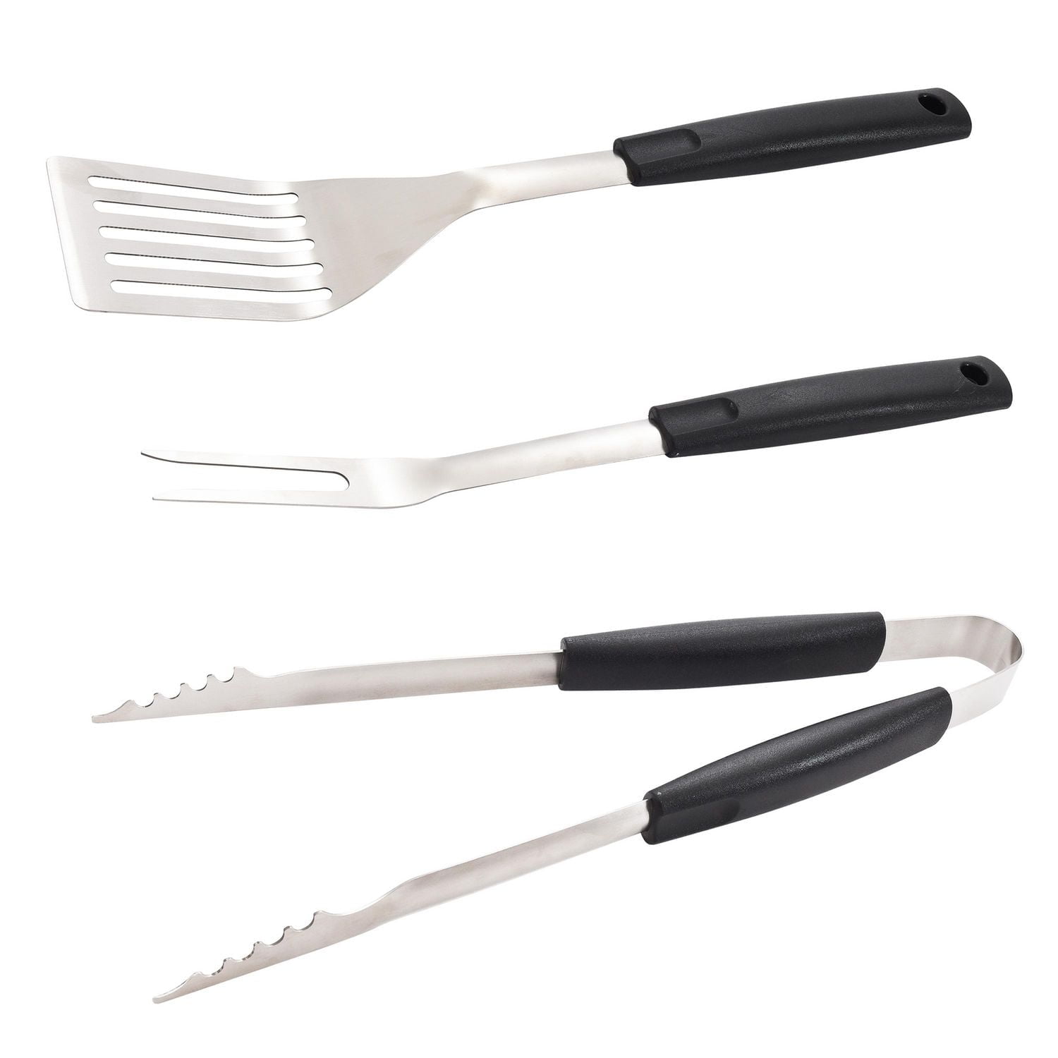 Mainstays 3 Piece Stainless Steel BBQ Set, BBQ Set