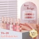 thumbnail image 2 of Set de esmaltes en gel Double Rhythm, 6 unidades, 15 ml, del mismo color, rosa y beige, 2 of 9