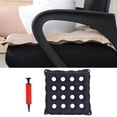 thumbnail image 3 of Cojín de asiento inflable Yuyangstore antiescaras lavable 16 Flocado azul, 3 of 8