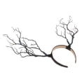 thumbnail image 3 of Aro de cabellero de astas de ciervo de plástico, diadema de cuerno de para , de cuerno de ciervo, adornos navideños para fie Hugo Decorativo coleccionable, 3 of 10