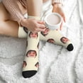 thumbnail image 5 of Custom Face Socks, Personalized Novelty Socks with Face Photo, Funny Socks Gifts for Men & Women, 5 of 9