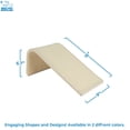 thumbnail image 6 of Best Pet Supplies Catify Sloped Sisal Cat Scratcher Ramp for Indoor Cats, 15” x 9” x 6.7”, Cream, 6 of 6
