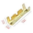 WINDLAND Brass Tin Plates Cold Press Terminals Connectors Electrical