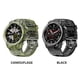 thumbnail image 3 of Generic Pulsera inteligente con pantalla redonda de 1.28", resistente al agua, ideal para natación y deportes, con monitor de presión arterial, podómetro, batería de 600mAh, compatible con Android e, 3 of 6