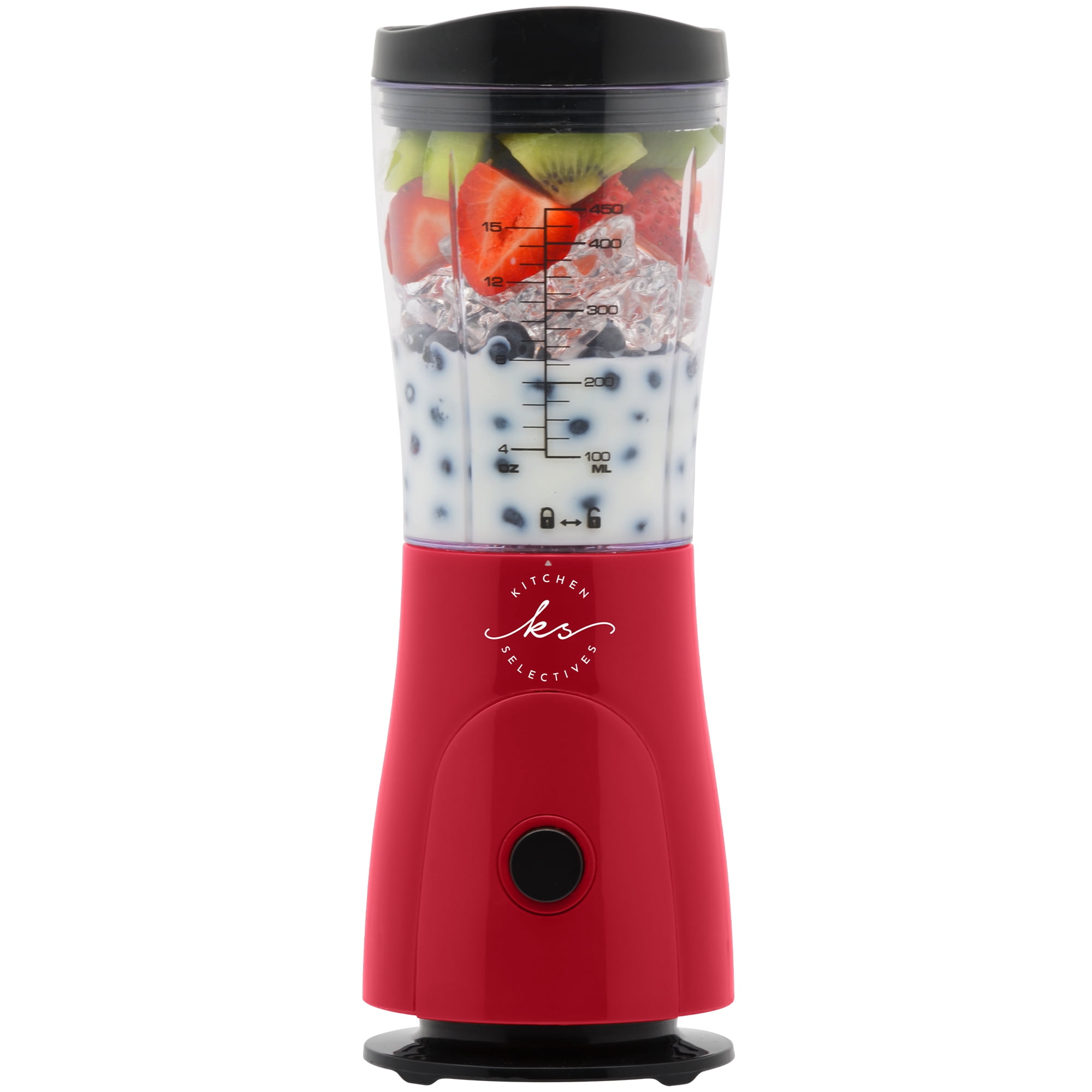 Kitchen Selectives | 14-Oz Mini Blender Color Series [Model: MBL-3RD; Red]