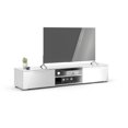 thumbnail image 1 of Pemberly Row 67" Modern TV Stand with Storage in Glossy White, 1 of 2