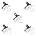 thumbnail image 3 of Yuarrent Conveniente elevador de bicicleta para un fácil ajuste del asiento Controlador de tubería liviano y duradero Negro libre 22.2MM Type2 NO2, 3 of 6