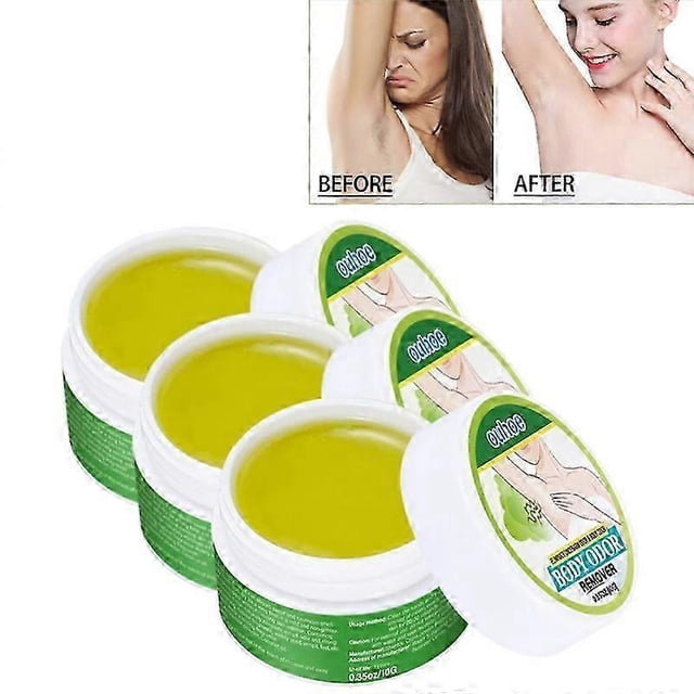 Crema para eliminar el mal olor corporal, 3 veces eficaz, eliminador de sudor, tratamiento para el mal olor de las axilas, antitranspirantes, desodorante duradero para axilas