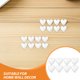 thumbnail image 3 of unbranded 200Ud Adhesivos Acrílicos Espejo Corazón Plateado Para Pared Con Romántico Y Fácil Aplicación, 3 of 8