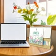 Funny Desk Calendar 2025 with Planner & Stickers Monthly and Weekly
