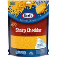 thumbnail image 6 of Kraft Sharp Cheddar Shredded Cheese, 8 oz Bag, 6 of 6