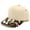 Cow Print/Beige, variant on Two-Tone Canvas Snapback Baseball Cap - God is Good All The Time - Pink/Beige