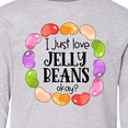 thumbnail image 4 of Inktastic I Just Love Jellybeans, Okay? Easter Candy Long Sleeve Youth T-Shirt, 4 of 5