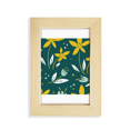 thumbnail image 1 of Marco de foto de madera amarillo verde blanco 5x7 pies Unbranded, 1 of 4