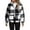 Black, variant on CHUMUD Women's Long Sleeve Full Zip Soft Warm Fleece Jacket Checkered Plaid Fuzzy Sweatshirt Hoodies Winter Outwear with Pockets