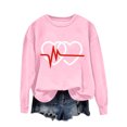 thumbnail image 4 of Cilsoka Hoodies for Women Trendy Print Crop Sweatshirts for Women Cotton Womens Pullover Hoodies with Pockets Fashion Tops for Women Dressy My Orders past Orders, 4 of 6