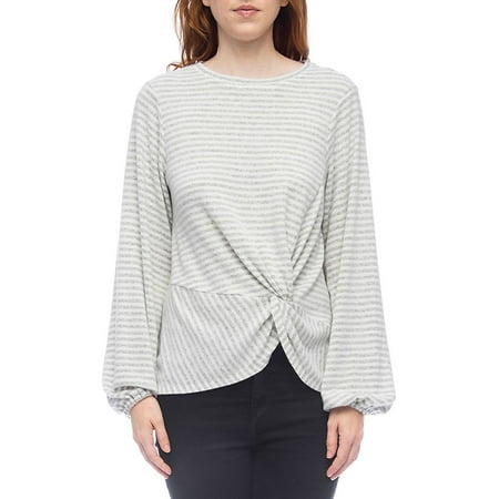- Sierra Striped Side Knot Tee