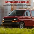 thumbnail image 2 of Espejo de remolque YITAMOTOR derecho para Chevy Express GMC Savana, 2 of 7