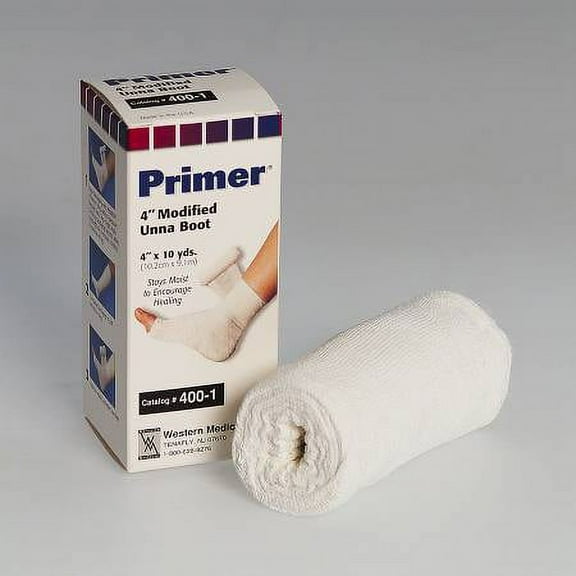 Primer Flex Unna Boot Bandage 4 X 10 Yard Gauze Calamine / Zinc Oxide 1 Count