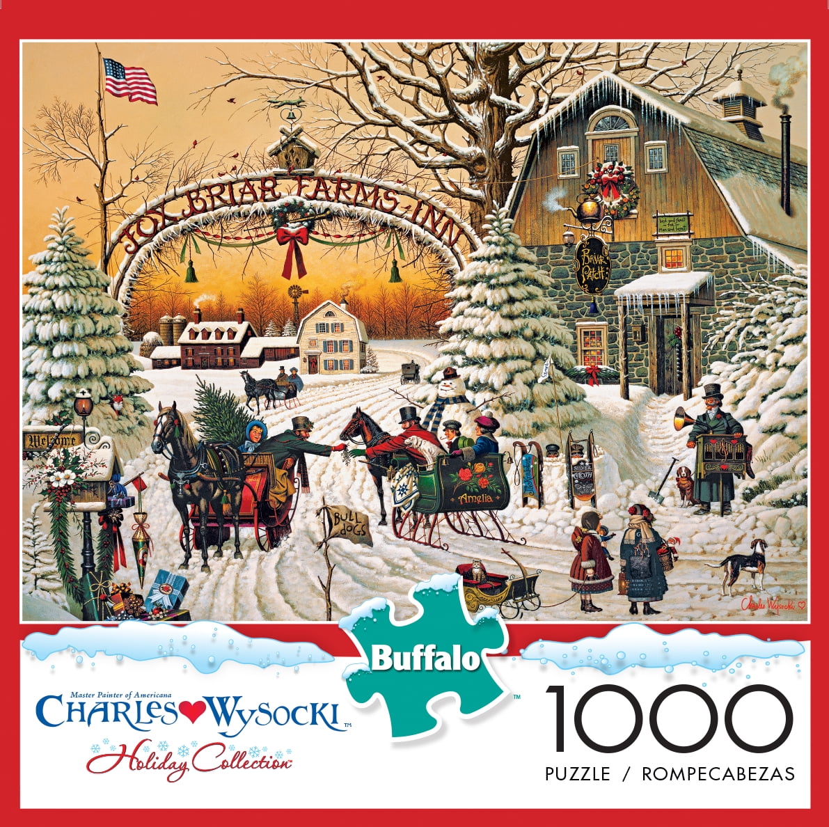 Buffalo Games - Winter Themed 1000-Piece Jigsaw Puzzle