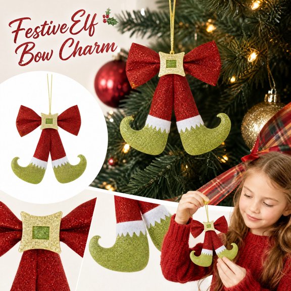 feijiafs Hanging Christmas Tree Decoration for Holiday Festive Decor Christmas Ornament Hanging Decorations Cute Christmas Tree Pendant Style Xmas Tree Decor