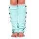 thumbnail image 4 of Botón Laciness Crochet Knit Calentadores de Piernas Puños de Botas Calcetines hasta Mujeres Soledad Mujeres calentadores de la pierna, 4 of 9