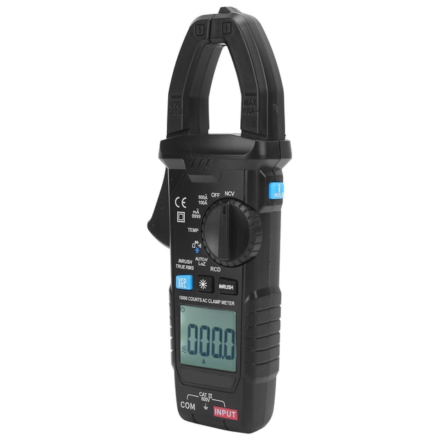 Pince Numérique, Écran LCD Pince Numérique Multimètre Réponse Rapide Compact 9999 Unités pour Usines Électroniques pour la Maison
