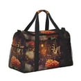 thumbnail image 2 of Balery Butterfly Sitting on a Flower Bolsa de Gimnasio para Mujeres, Bolsa de Viaje con Bolsillo Húmedo, Bolsa de Fin de Semana para Mujeres, Bolsa de Viaje Resistente al Agua, 2 of 7