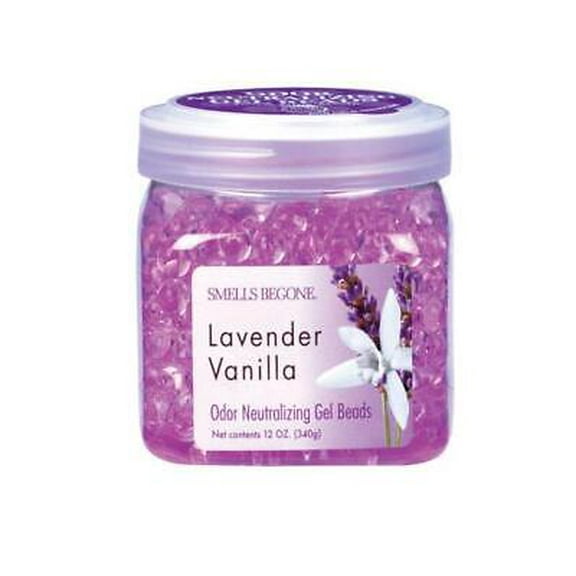 Smells Begone Lavender Vanilla Scent Odor Absorber 12 oz. Gel (Pack of 6)