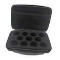 thumbnail image 1 of Bolsa protectora especial yo con 11 ranuras, a prueba de golpes, portátil, multiusos, con asa y organizador de doble cremallera negro, 1 of 10