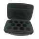 thumbnail image 1 of Bolsa protectora especial yo con 11 ranuras, a prueba de golpes, portátil, multiusos, con asa y organizador de doble cremallera negro, 1 of 10