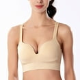 thumbnail image 3 of Fewfanhot Womens Padded Sexy Push Up Bralettes, Seamless Wireless Shockproof Bras for Yoga, Workout, 3 of 8